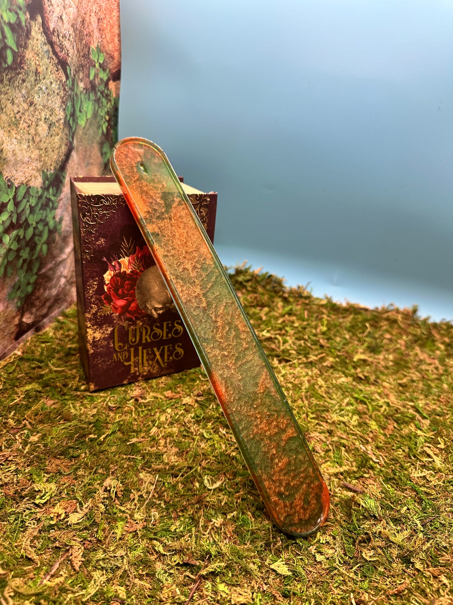 Green & Gold Incense Burner
