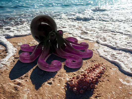 Purple Gradient Octopus