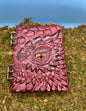 Burnt Red Dragons Eye Notebook w/ Paper