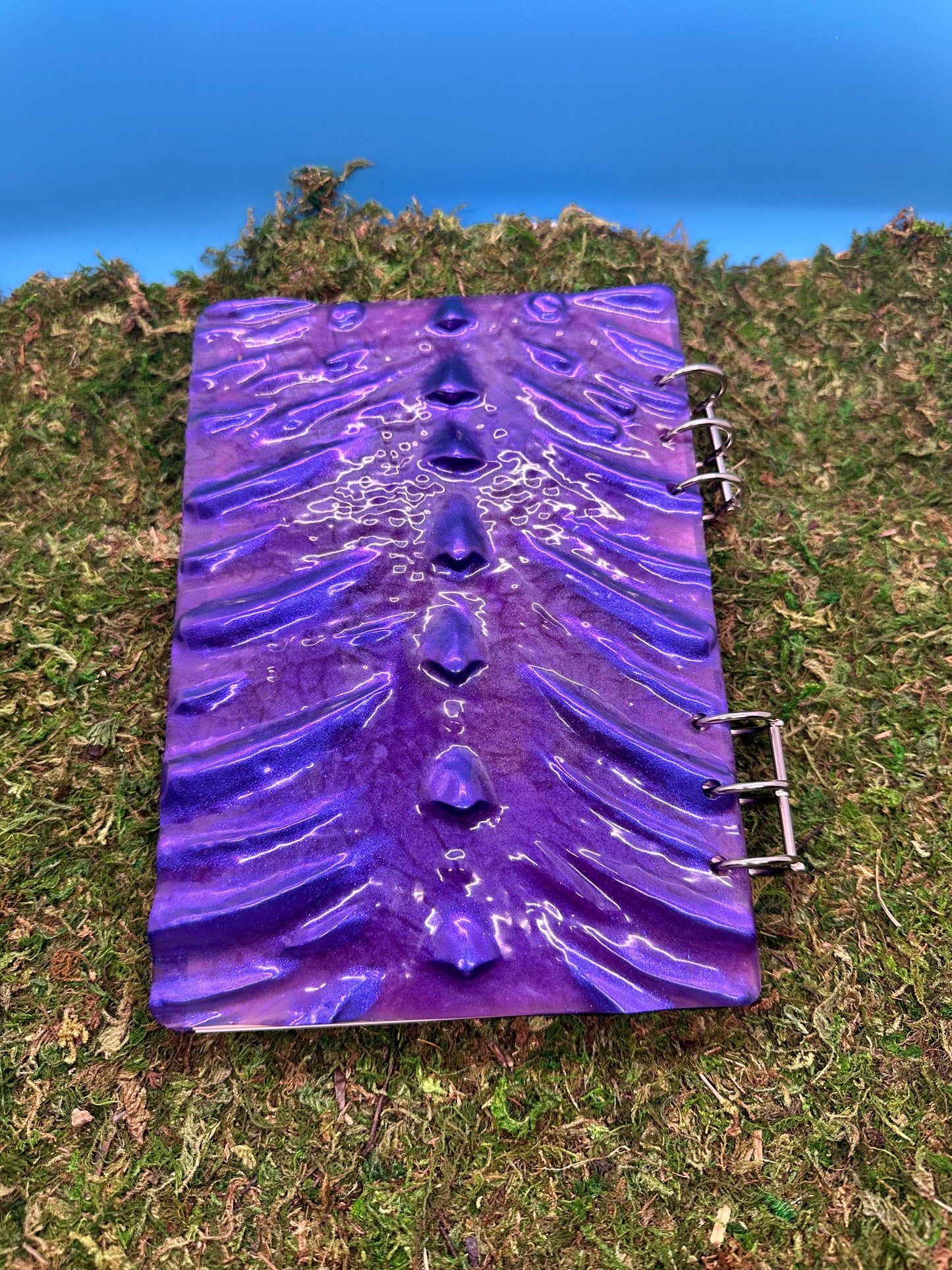 Purple Dragons Eye Notebook w/ Paper