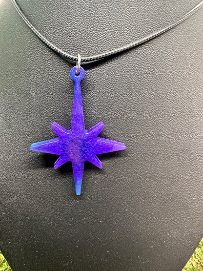 Eight Point Star Pendant