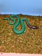 Black and Green Snake