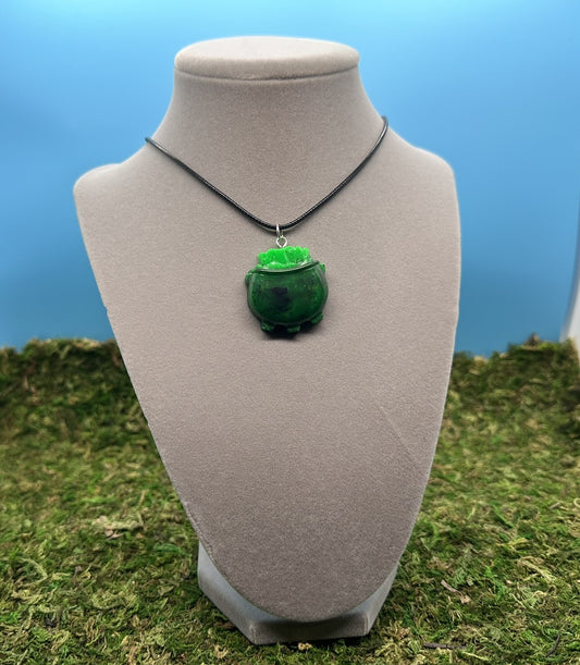 Green Pendent Cauldron