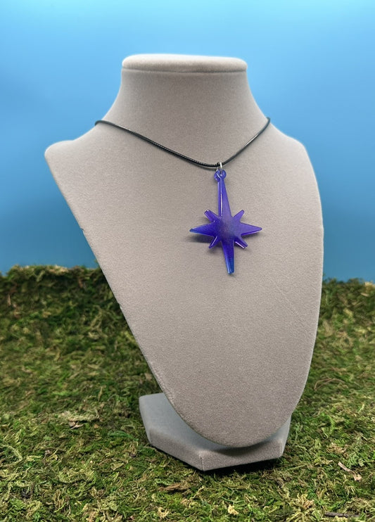 Eight Point Star Pendant