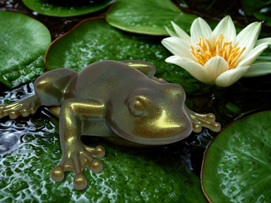Shimmering Yellow Frog